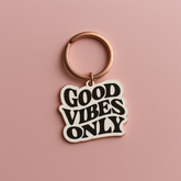 Good Vibes Only Keyring (Build A Boxx Only)